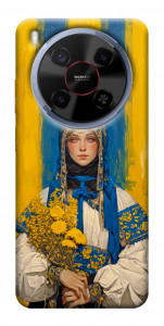 Чехол Ukrainian woman для ZTE Nubia V70 Max