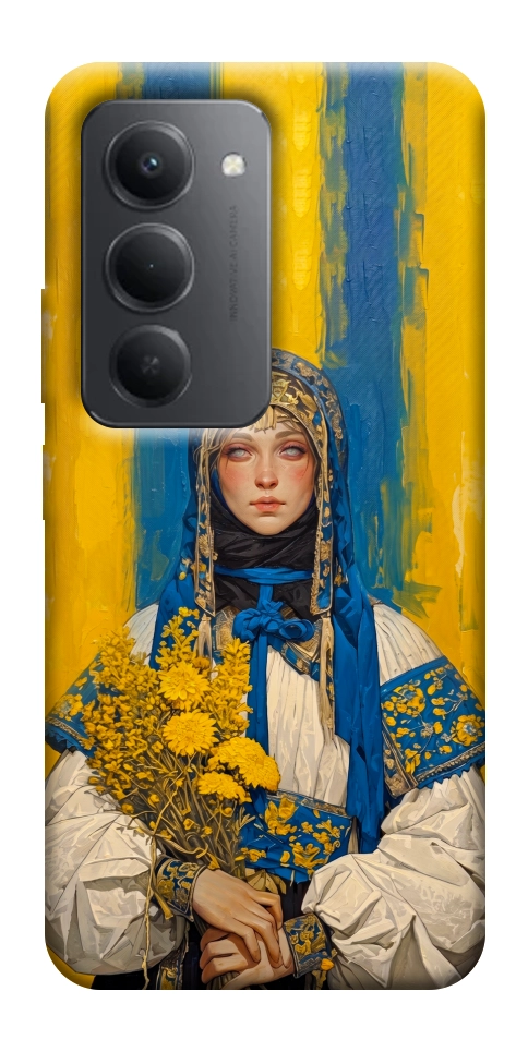 Чехол Ukrainian woman для Xiaomi Redmi 15 (Global)