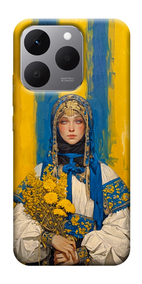 Чохол Ukrainian woman для Realme 15T