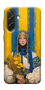 Чехол Ukrainian woman для Galaxy A37 5G