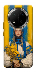 Чехол Ukrainian woman для Huawei Honor X9c