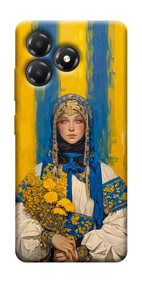 Чехол Ukrainian woman для ZTE Blade A36