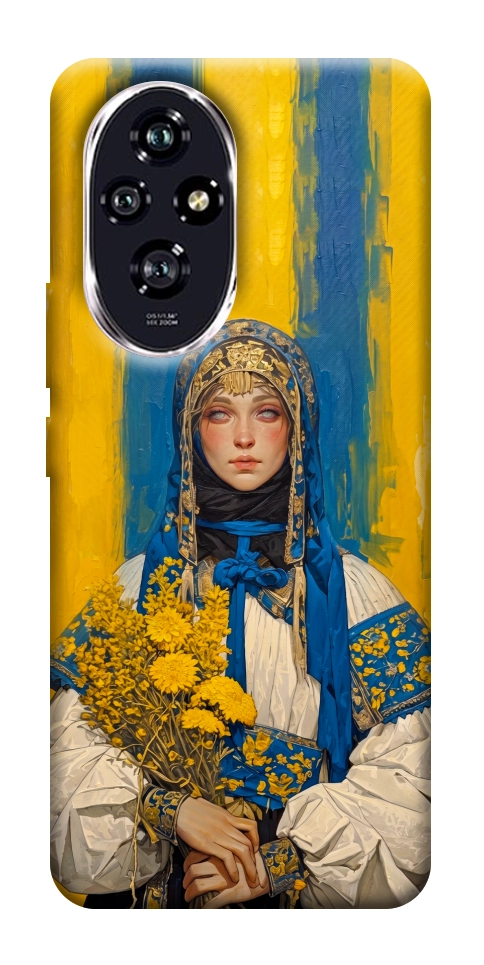 Чохол Ukrainian woman для Huawei Honor 200