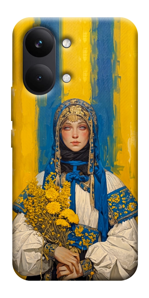 Чехол Ukrainian woman для Xiaomi Poco X8 Pro Max