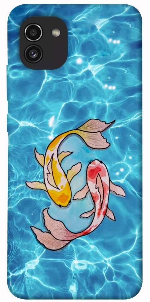 Чохол Koi fish для Galaxy A03