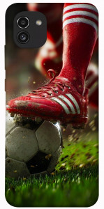 Чехол Сlose up football для Galaxy A03