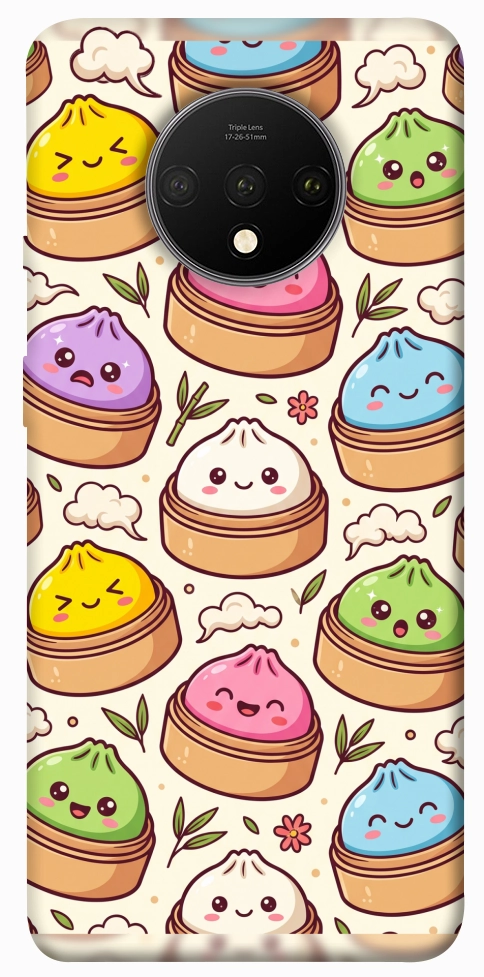 Чехол Pattern dumpling для OnePlus 7T