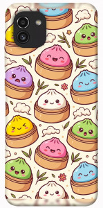 Чехол Pattern dumpling для Galaxy A03