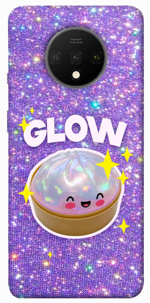 Чехол Purple sparkle dumpling для OnePlus 7T