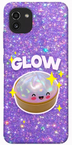 Чехол Purple sparkle dumpling для Galaxy A03