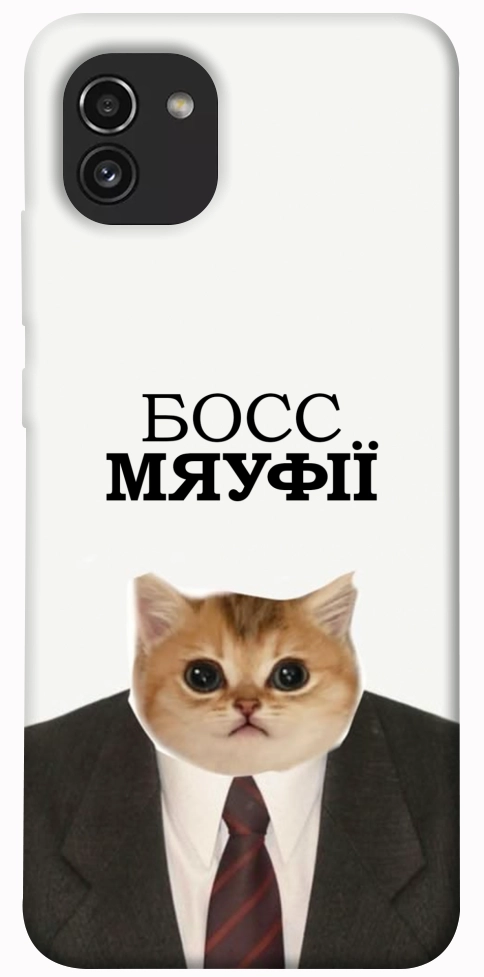 Чохол Cat boos для Galaxy A03