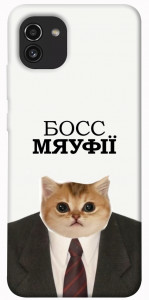 Чехол Cat boos для Galaxy A03