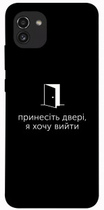 Чехол Принесіть двері для Galaxy A03