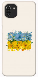 Чехол Flower flag для Galaxy A03
