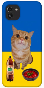 Чехол Kitty dinner для Galaxy A03