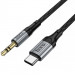 Заказать Аудио кабель Aux Hoco UPA33B Nuevo (Type-C to AUX 3.5mm) (1.5m) (Black) на vchehle.ua