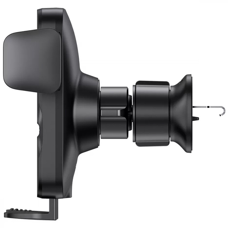 Автотримач з БЗП Baseus Wisdom Auto Alignment (QI 15W) (Air Outlet base) (CGZX000001) (Black) в магазині vchehle.ua