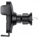 Автотримач з БЗП Baseus Wisdom Auto Alignment (QI 15W) (Air Outlet base) (CGZX000001) (Black) в магазині vchehle.ua