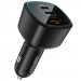 Фото АЗП Acefast B18 PD100W+QC3.0 200W (1USB-A/2C) (Black) на vchehle.ua