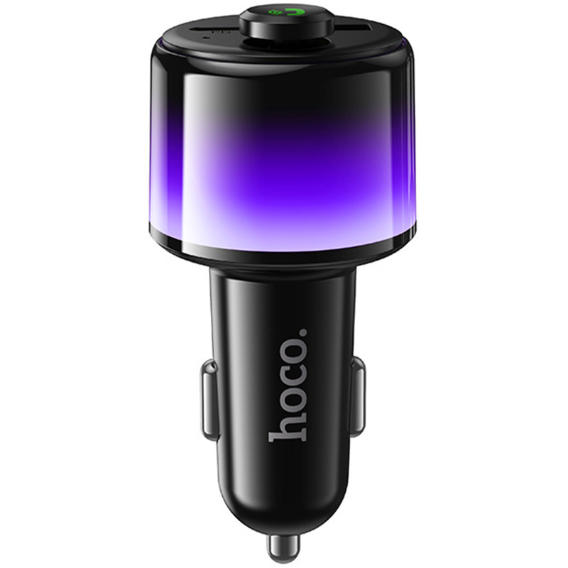 Купить АЗУ FM модулятор Hoco E166 Path PD42W+QC3.0 (1USB-A/1C) (Black) на vchehle.ua