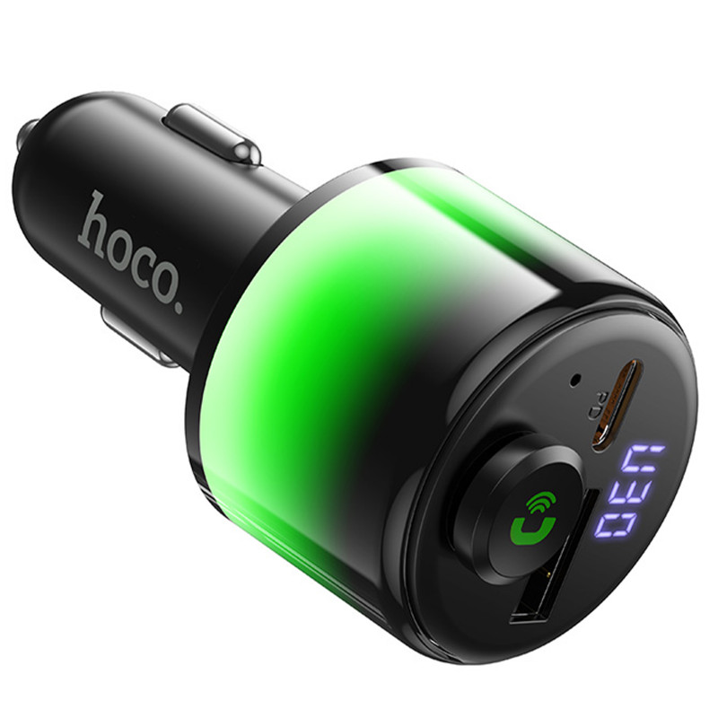 Заказать АЗУ FM модулятор Hoco E166 Path PD42W+QC3.0 (1USB-A/1C) (Black) на vchehle.ua