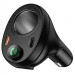 Фото АЗП FM модулятор Hoco E88 Star cigarette lighter+PD20W+QC3.0 total 120W (2USB-C) (Black) в маназині vchehle.ua
