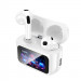 Бездротові TWS навушники Hoco EW81 Elegant with Touch Screen ANC (White) в магазині vchehle.ua