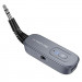 Bluetooth AUX аудіо ресивер/трансмітер Borofone BC51 Clear way (AUX 3.5mm) (Metal gray) в магазині vchehle.ua