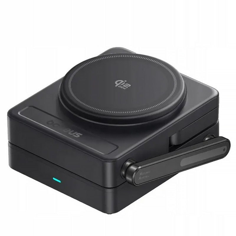 Купить БЗУ Baseus PicoGo AF21 Portable 3in1 35W Qi2.2 (E02054) (Cosmic Black) на vchehle.ua