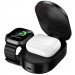 Купить БЗУ Hoco CQ23 Pole 2in1 QI2.2 25W (Black) на vchehle.ua