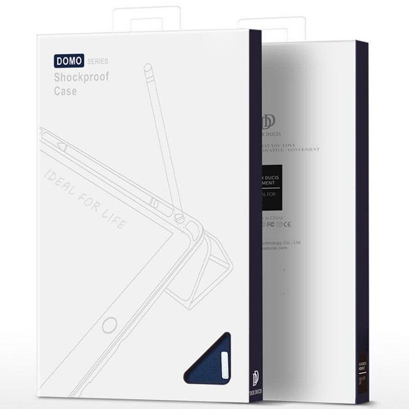 Фото Чохол Dux Ducis Domo на Apple iPad 10.9" (2022-24) / 11" (A16) 2025 (Black) в маназині vchehle.ua