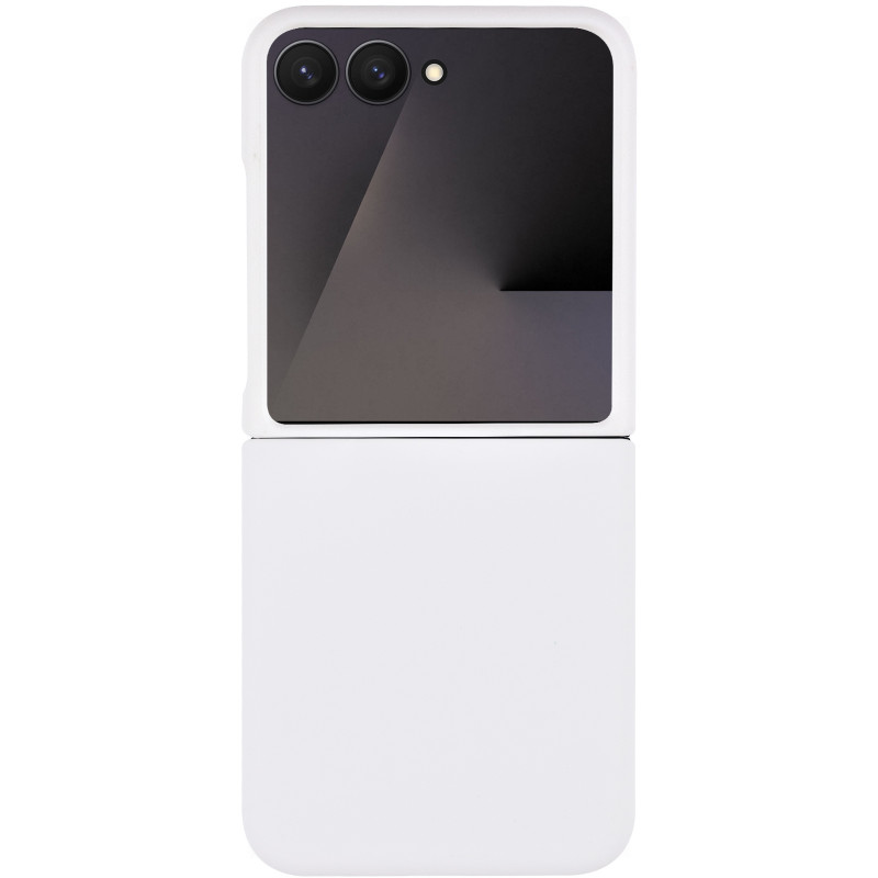 Фото Чехол Foldables Silicone Cover Lakshmi (AAA) для Motorola Razr 50 (Белый / White) на vchehle.ua