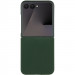Фото Чехол Foldables Silicone Cover Lakshmi (AAA) для Motorola Razr 50 (Зеленый / Cyprus Green) на vchehle.ua