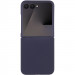 Фото Чехол Foldables Silicone Cover Lakshmi (AAA) для Motorola Razr 50 (Темно-синий / Midnight blue) на vchehle.ua