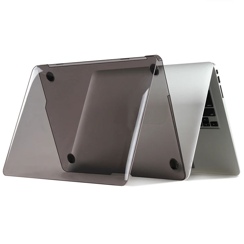 Чохол-накладка Epik Clear Shell на Apple MacBook Air 13.6'' (2022-2026) (Чорний)