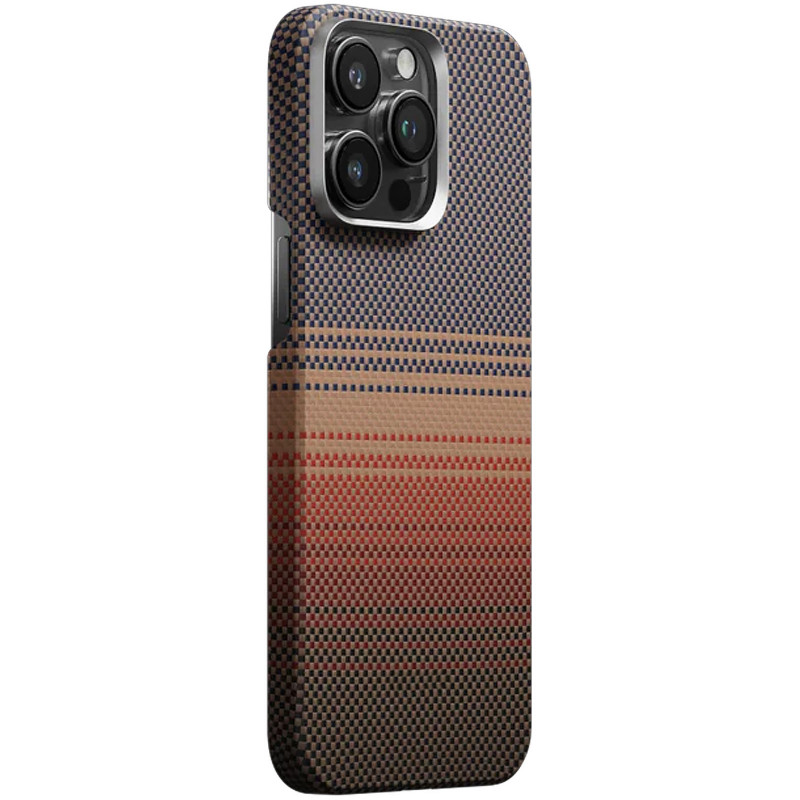 Чехол PC Carbon Protection Slim with Magnetic Fit для Apple iPhone 14 Pro Max (6.7") (Red)