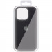 Фото Чехол Silk (AA) Logo with Magnetic Fit для Apple iPhone 14 (6.1") (Черный / Black) на vchehle.ua
