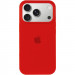 Фото Чехол Silk (AA) Logo with Magnetic Fit для Apple iPhone 17 Pro (6.3") (Красный / Red) на vchehle.ua