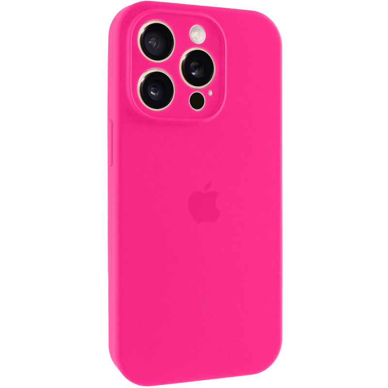 Чехол Silk Full Camera Protective (AA) для Apple iPhone 13 Pro (6.1") (Розовый / Barbie pink)