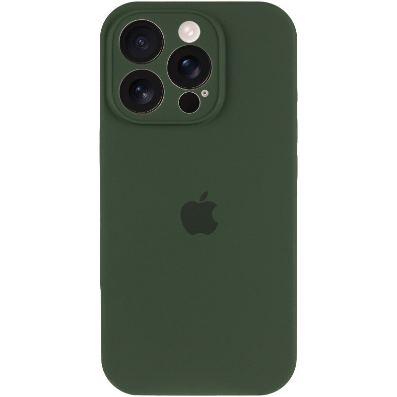 Фото Чехол Silk Full Camera Protective (AA) для Apple iPhone 14 Pro (6.1") (Зеленый / Cyprus Green) на vchehle.ua