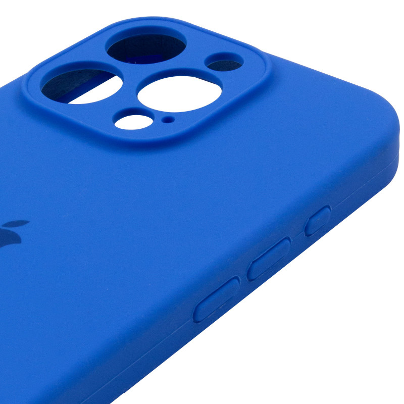 Чехол Silk Full Camera Protective (AA) для Apple iPhone 13 Pro (6.1") (Синий / Capri Blue) в магазине vchehle.ua