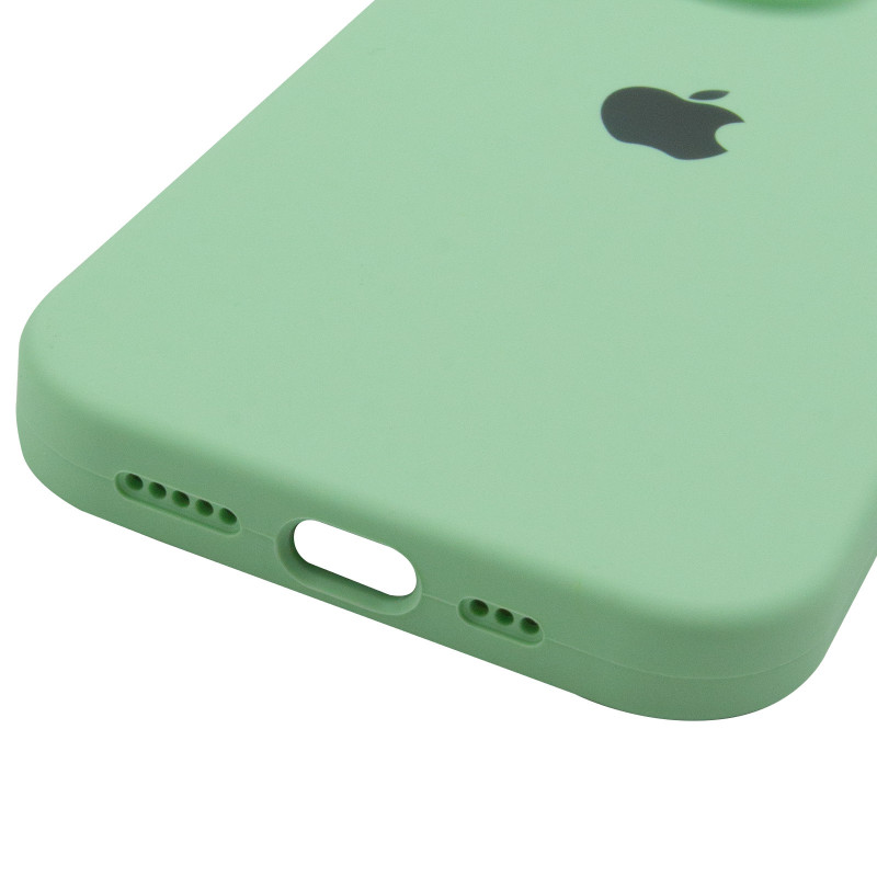Купить Чехол Silk Full Camera Protective (AA) для Apple iPhone 13 Pro Max (6.7") (Зеленый / Pistachio) на vchehle.ua