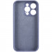 Фото Чехол Silk Full Camera Protective (AA) для Apple iPhone 16 Pro (6.3") (Серый / Lavender Gray) в магазине vchehle.ua