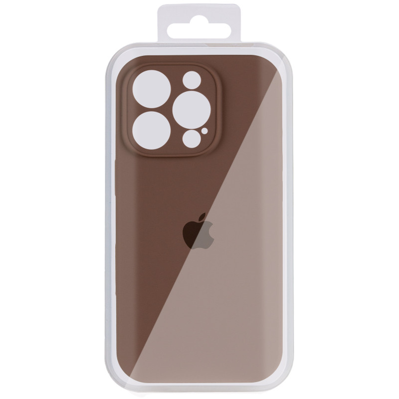 Заказать Чехол Silk Full Camera Protective (AA) для Apple iPhone 16 Pro (6.3") (Коричневый / Brown) на vchehle.ua