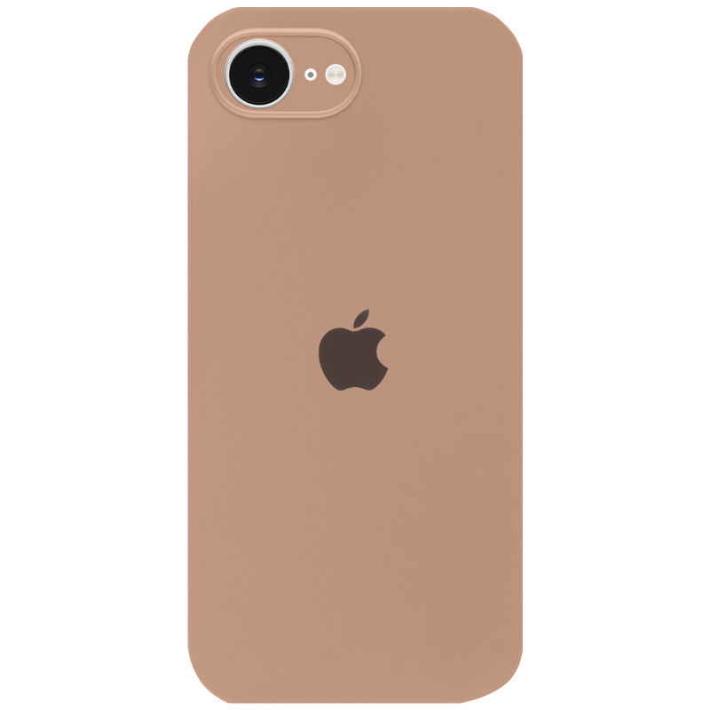 Чехол Silk Full Camera Protective (AA) для Apple iPhone 16e / 17e (6.1") (Бежевый / Desert Gold)