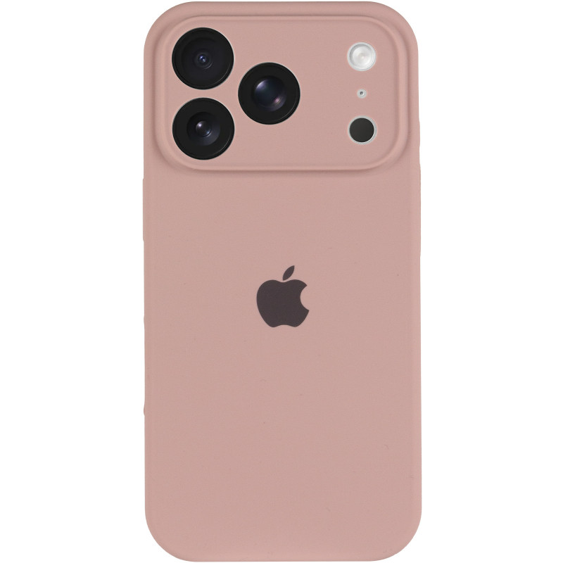 Фото Чехол Silk Full Camera Protective (AA) для Apple iPhone 17 Pro (6.3") (Розовый / Pink Sand) на vchehle.ua