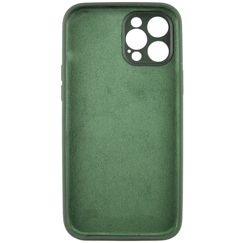 Фото Чохол Silk Full Camera Protective (AA) NO LOGO на Apple iPhone 12 Pro (6.1") (Зелений / Cyprus Green) в маназині vchehle.ua
