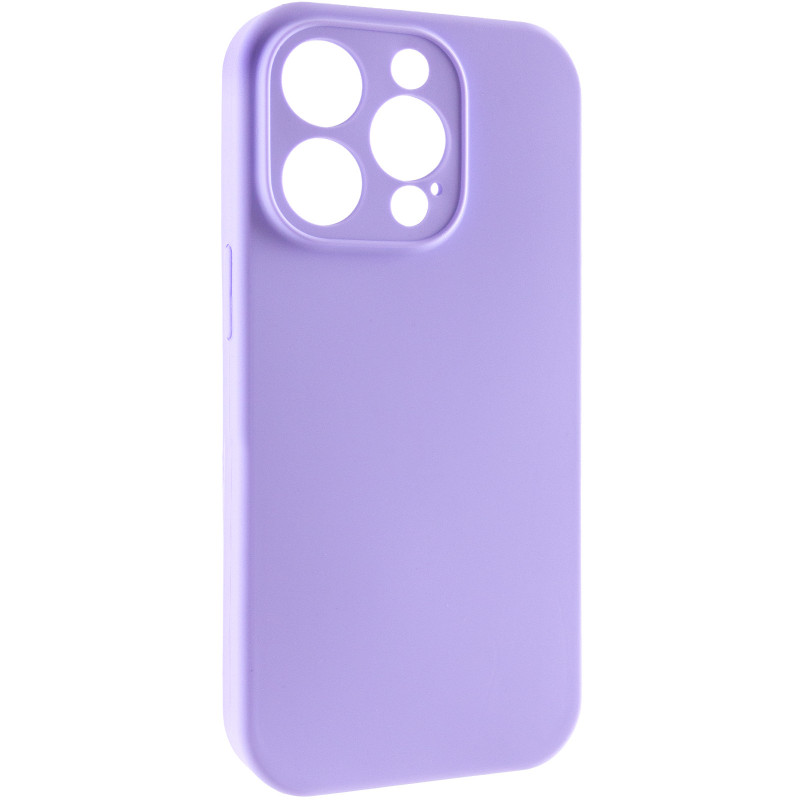 Чехол Silk Full Camera Protective (AA) NO LOGO для Apple iPhone 14 Pro (6.1") (Сиреневый / Dasheen)