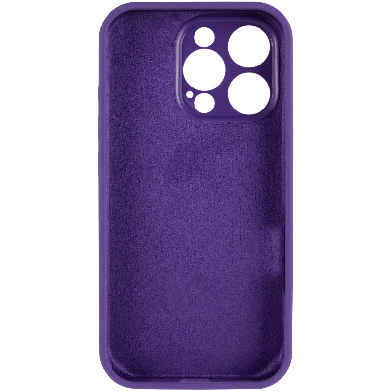 Фото Чехол Silk Full Camera Protective (AA) NO LOGO для Apple iPhone 14 Pro (6.1") (Фиолетовый / Amethyst) в магазине vchehle.ua