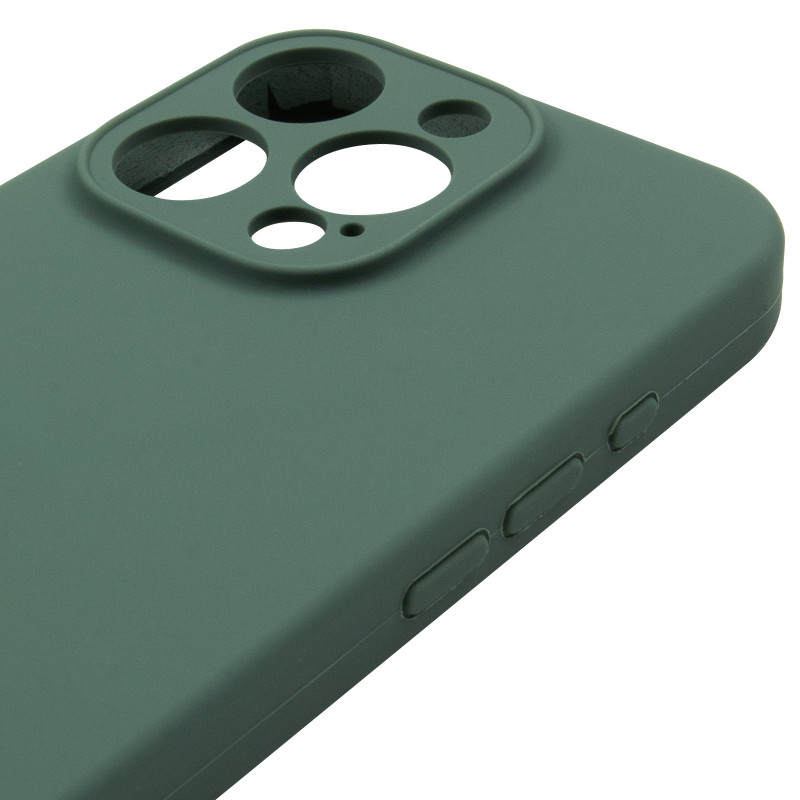 Чехол Silk Full Camera Protective (AA) NO LOGO для Apple iPhone 16 Pro (6.3") (Зеленый / Pine green) в магазине vchehle.ua
